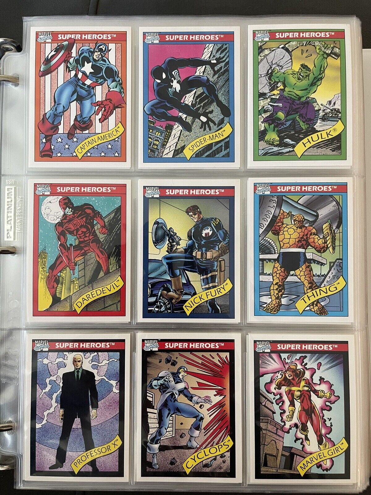 MASSIVE Marvel and DC Trading Card Lot 1300+ Lot in MINT condition