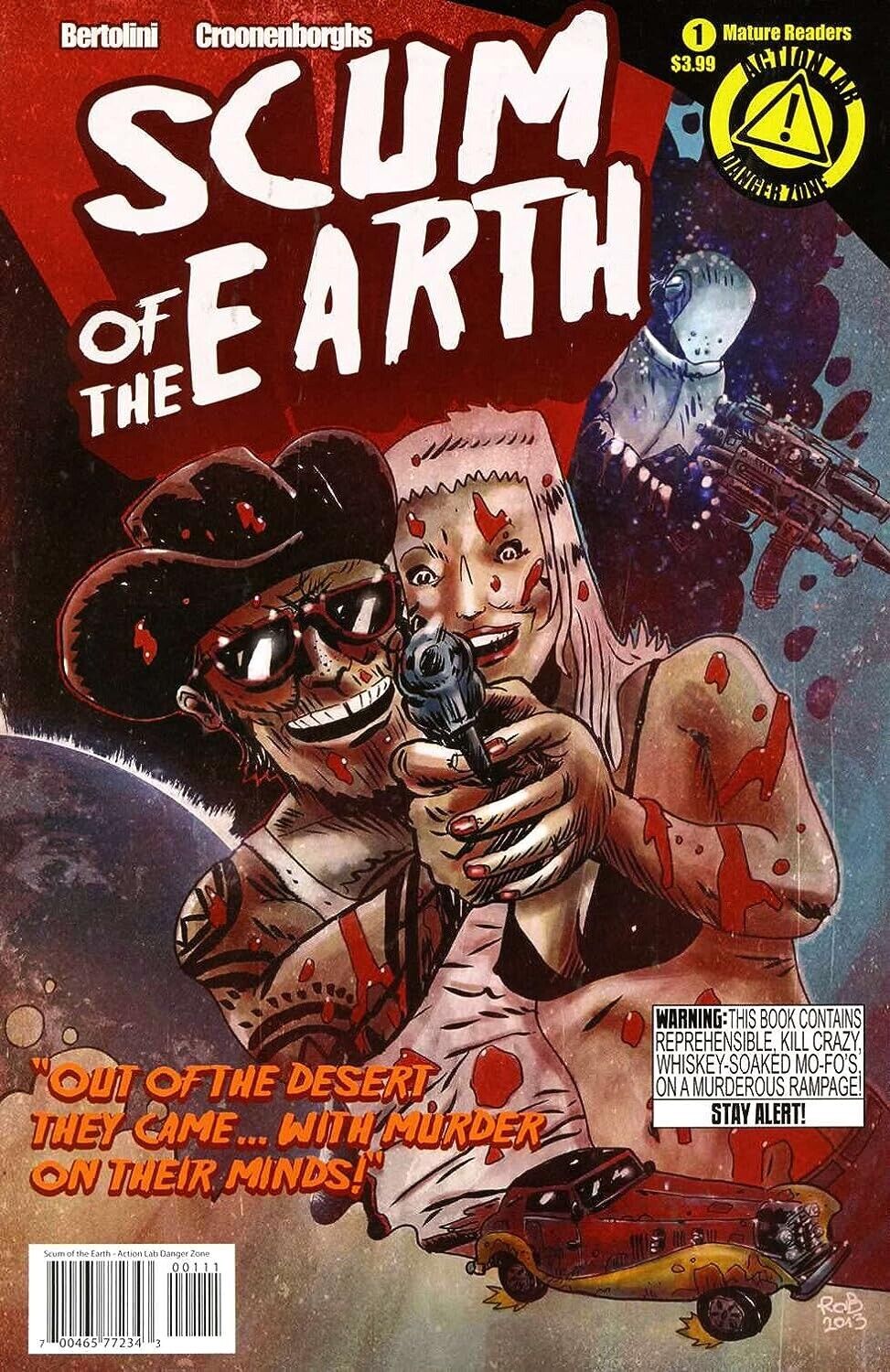 ACTION LAB ‘Scum of the Earth” #1 thru 3 Complete