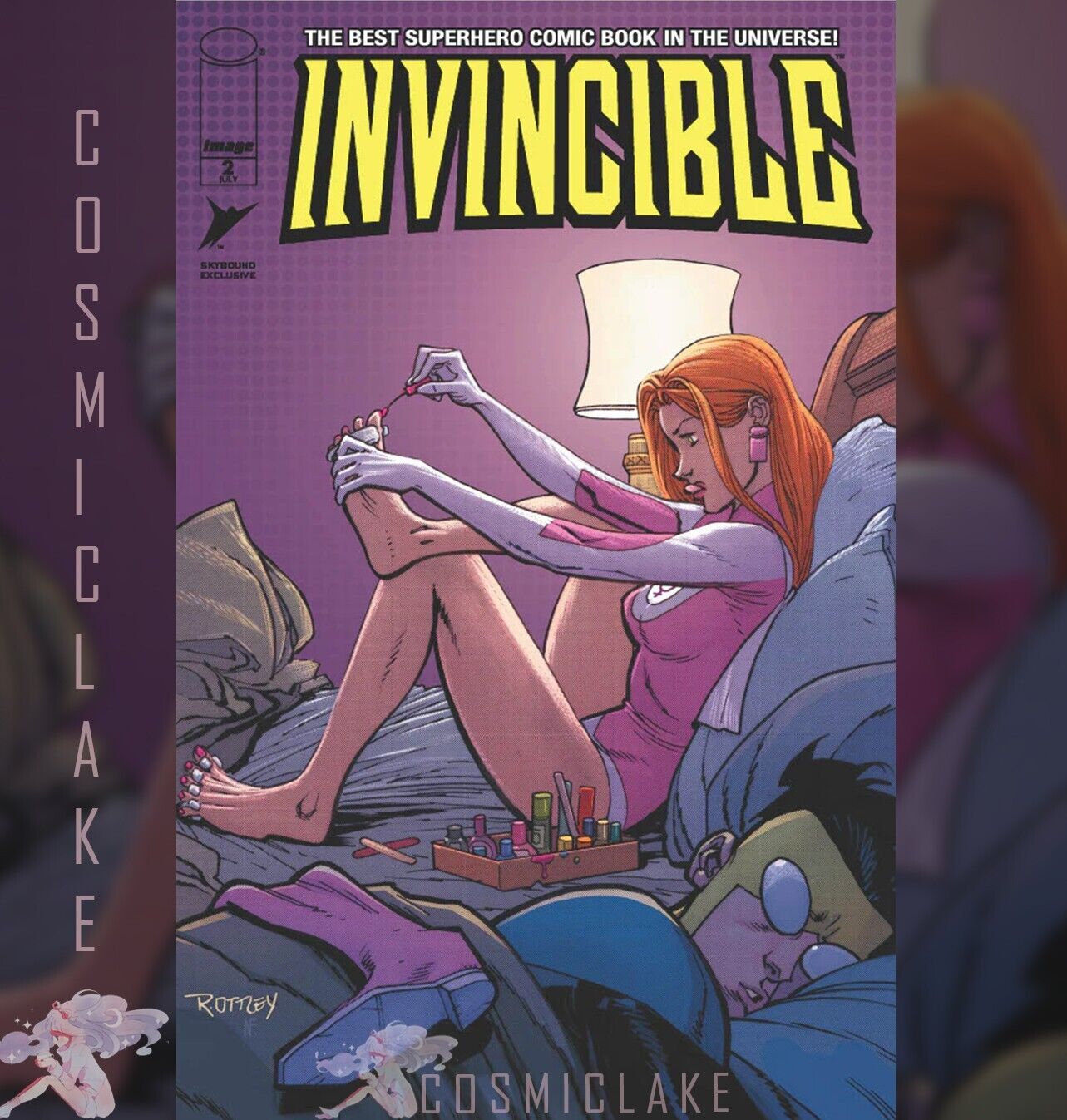 INVINCIBLE #2 OTTLEY SDCC 2024 EXCLUSIVE VARIANT 1ST APP ATOM EVE PREORDER 8/2 ☪
