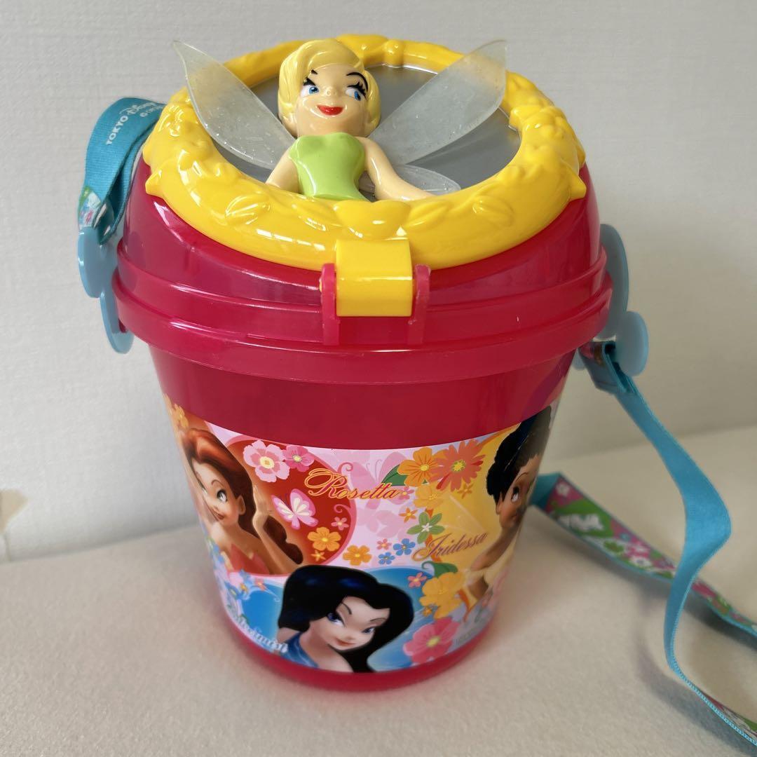 Tokyo Disney Resort Limited Tinkerbell Popcorn Bucket Used Rare from Japan