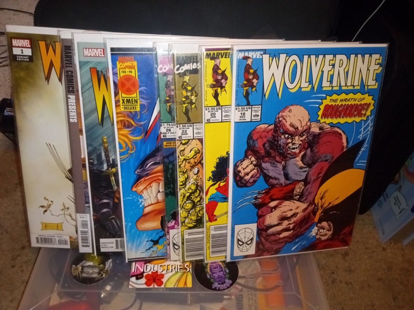 Marvel Comics Lot Of 8 Wolverine Books Vf Or Better