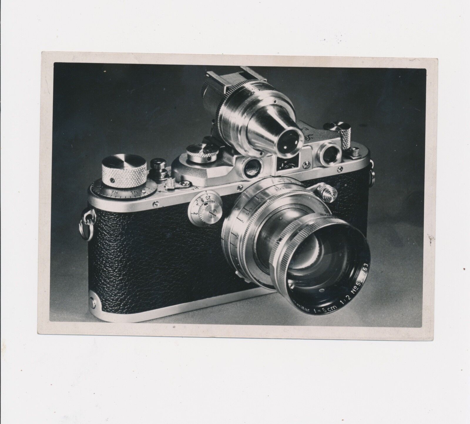 Rare 1930's Vintage PHOTOGRAPH Leica Rangefinder Camera- Czech. Photographer