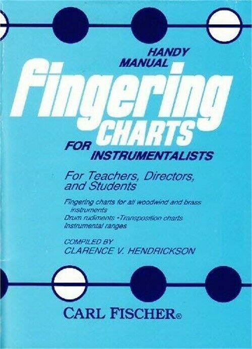 Handy Manuel Fingering Charts For Instrumentalists, All Instruments