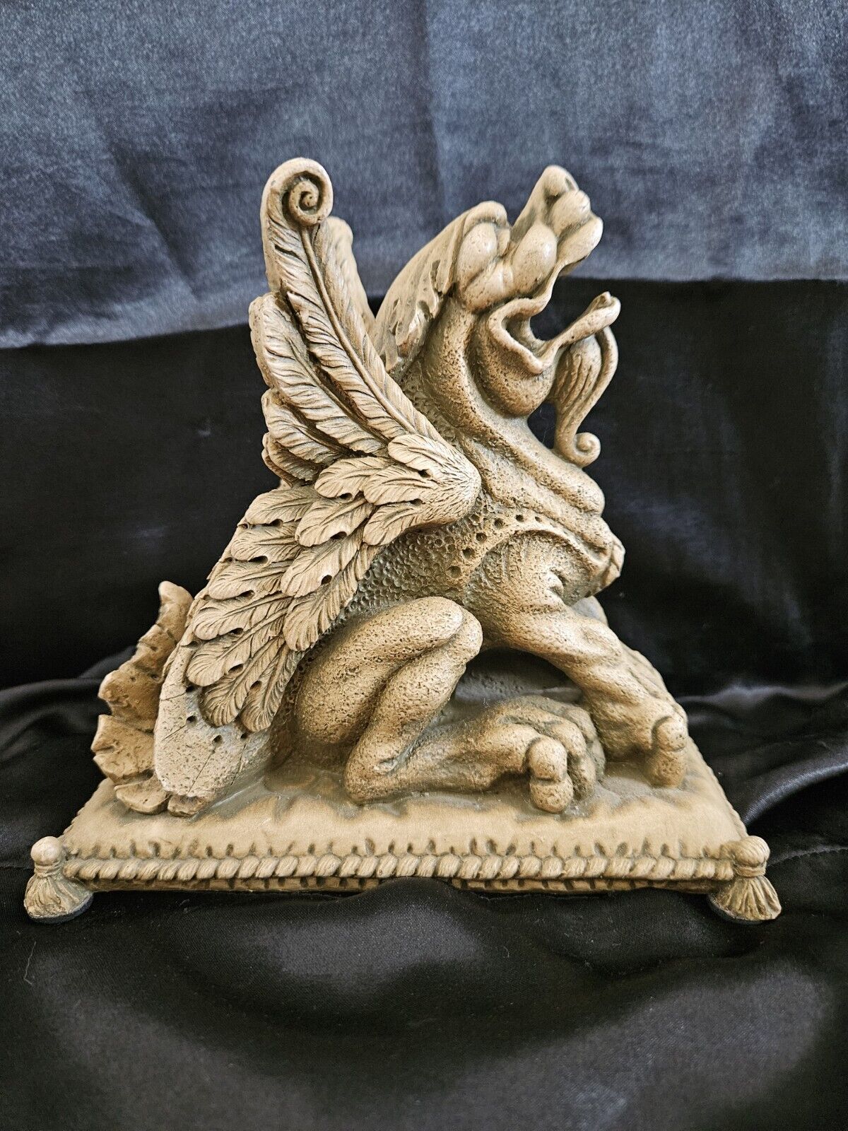 Toscano Gargoyle Winged  Griffin Griffon  Statue Gothic Collectible Vintage 