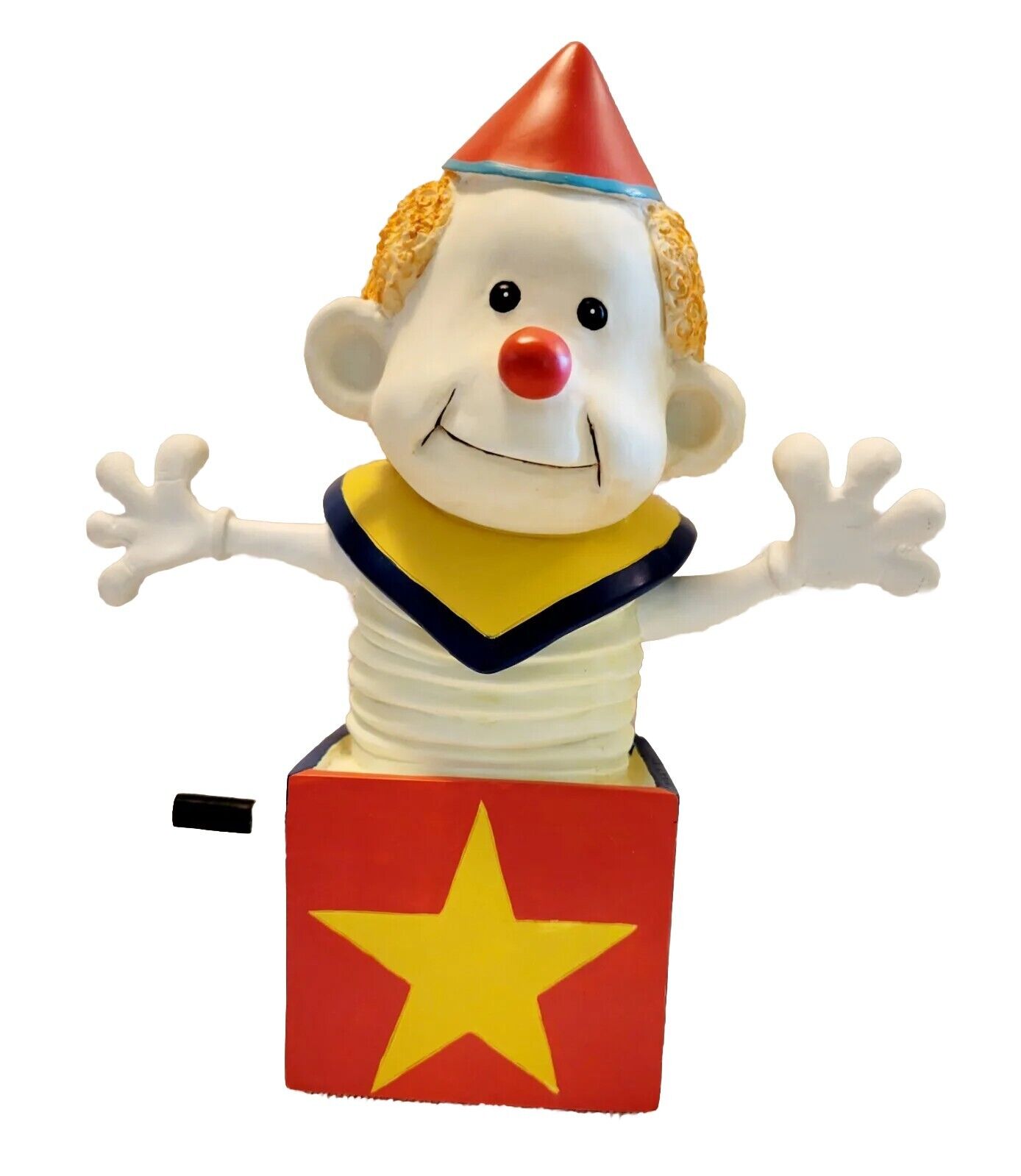 Children\'s Clown Bank Jack In The Box Kid\'s Money Holder Ceramic