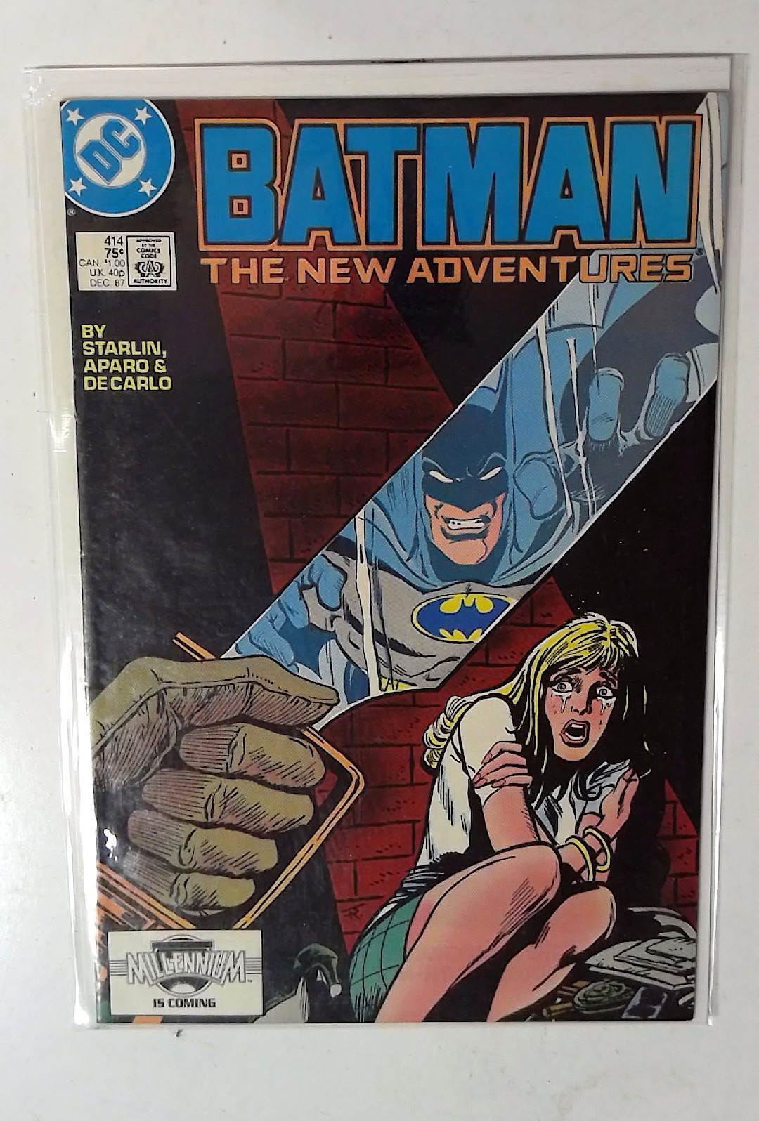 Batman #414 DC Comics (1987) VF+ 1st Print Comic Book