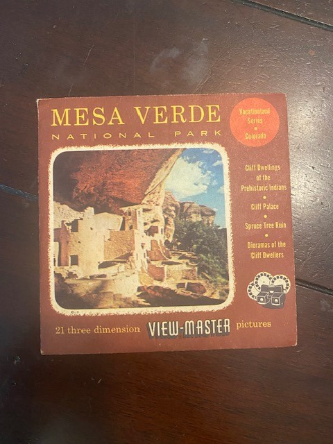 Vintage View-Master Reals (U.S. National Parks, Landmarks, Cities) - You Pick