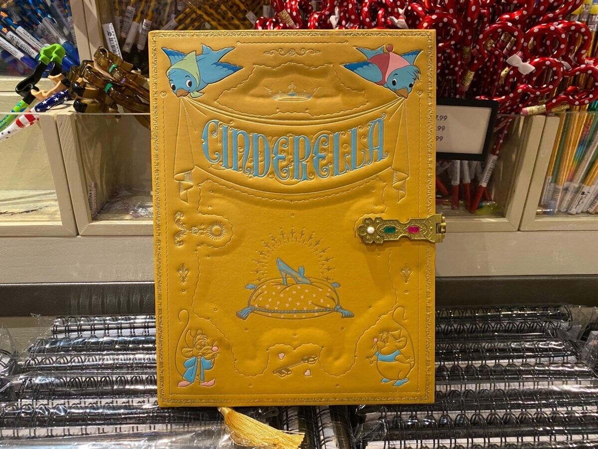 Disney Parks Cinderella Storybook Style Journal Blank Book
