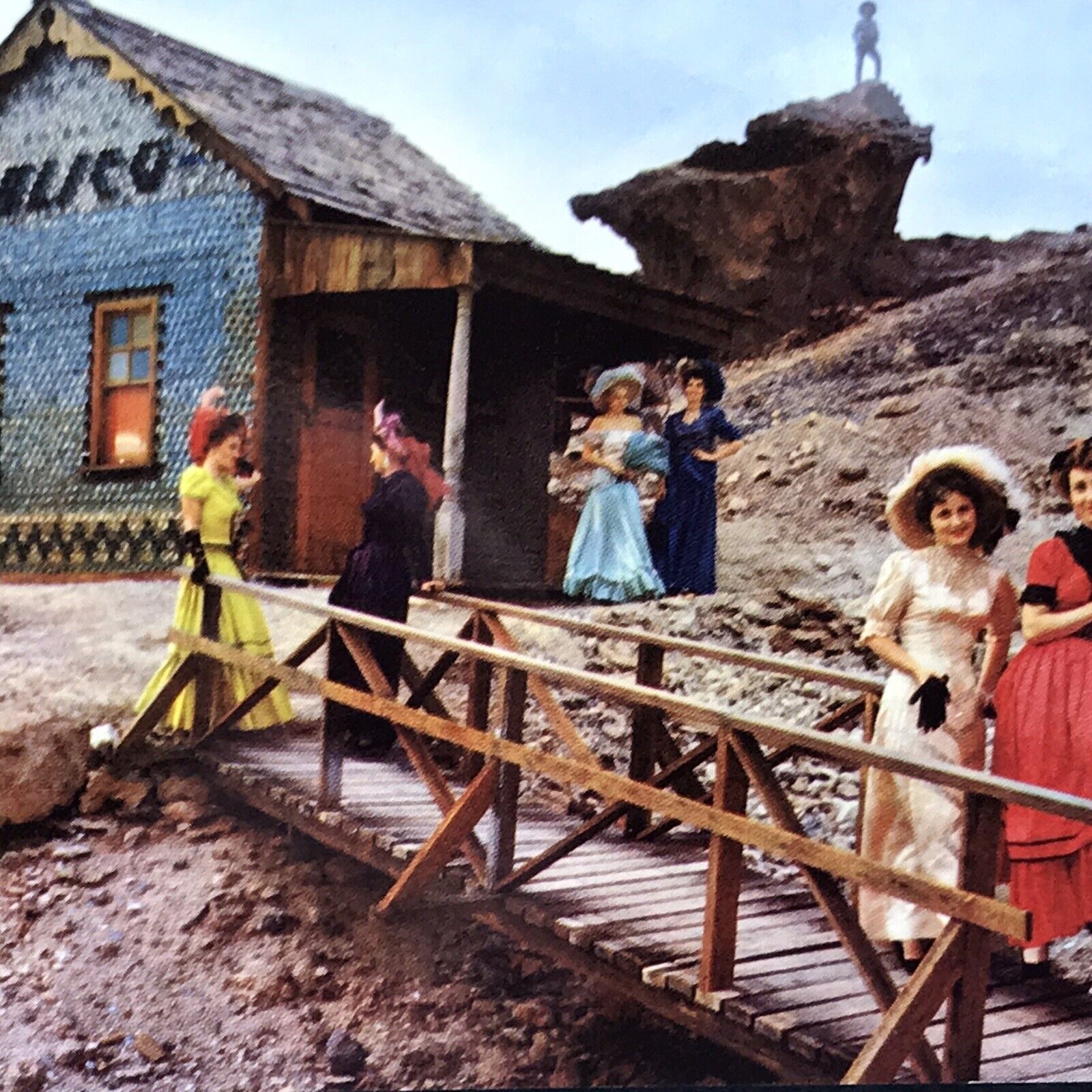 Calico Ghost Town Bottle House Knott’s Berry Farm Vintage Postcard