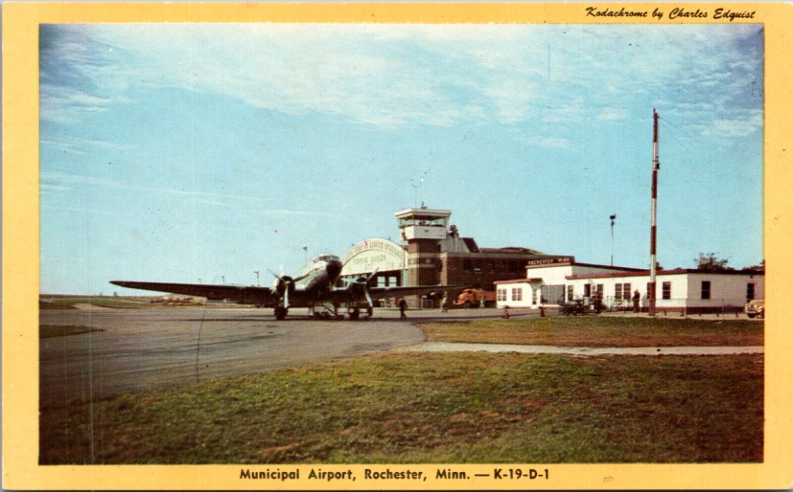 Postcard Municipal Airport in Rochester, Minnesota
