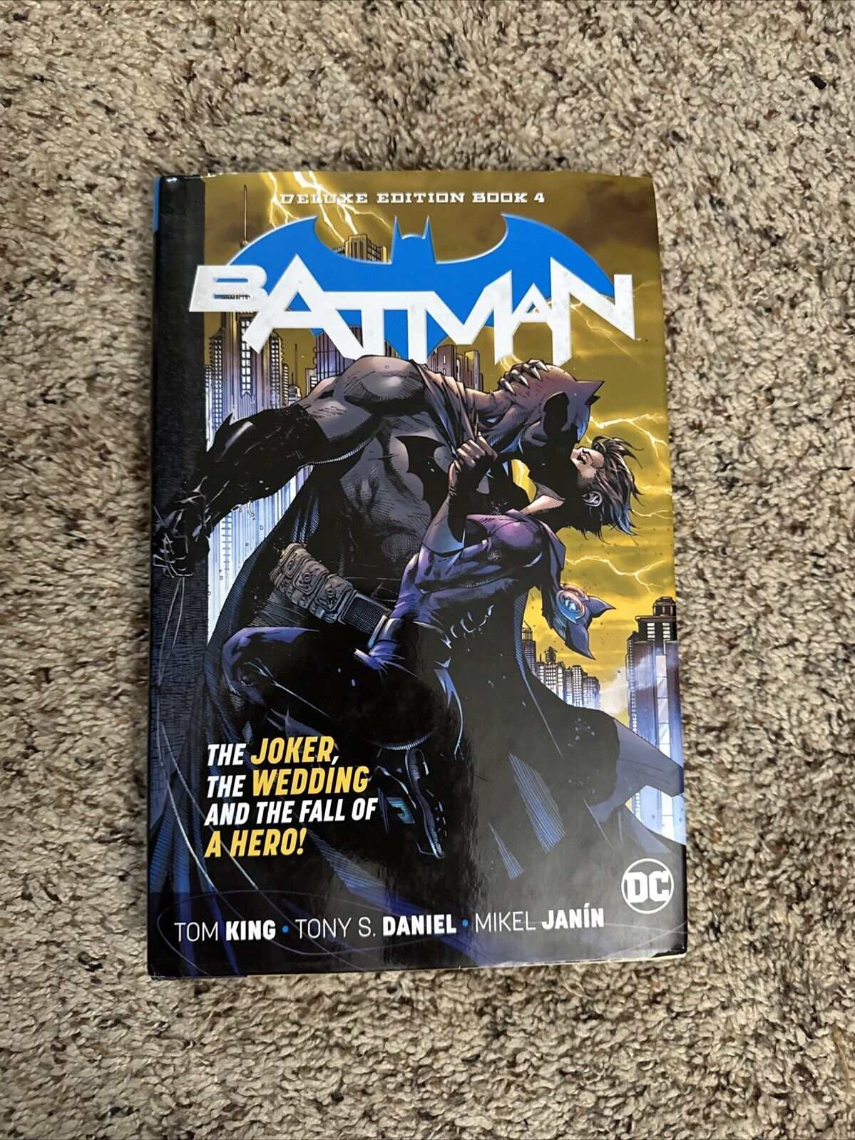 Batman Rebirth Deluxe Edition Book 4 Tom King Hardcover Omnibus