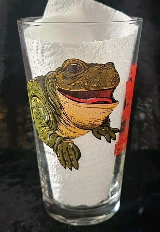 BUDWEISER “This Bud\'s For You” Bud Frog 1996 Collector\'s Retired Beer Pint Glass