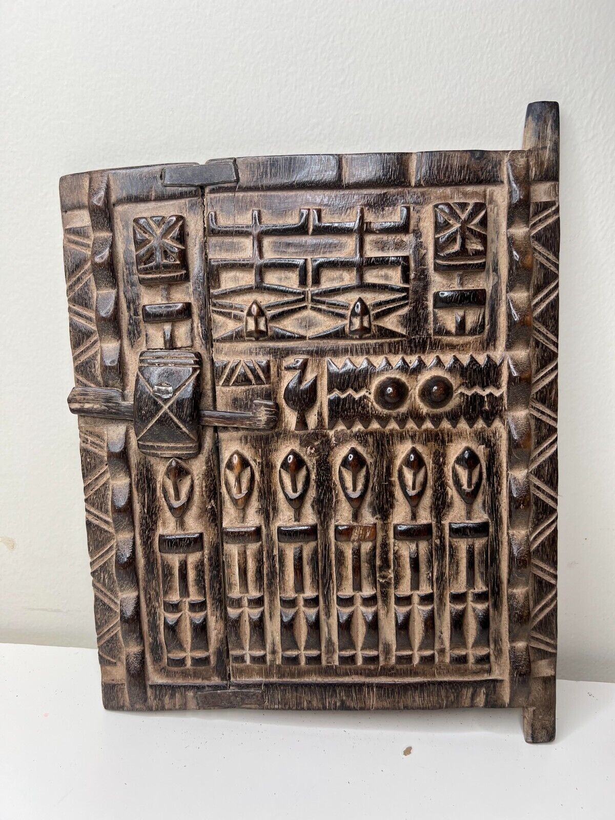 african hand carved Dogon Door Wood Mali African Art 10\