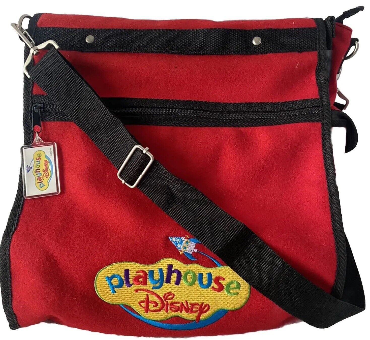 Vintage Disney Messenger Bag Backpack Disney Playhouse