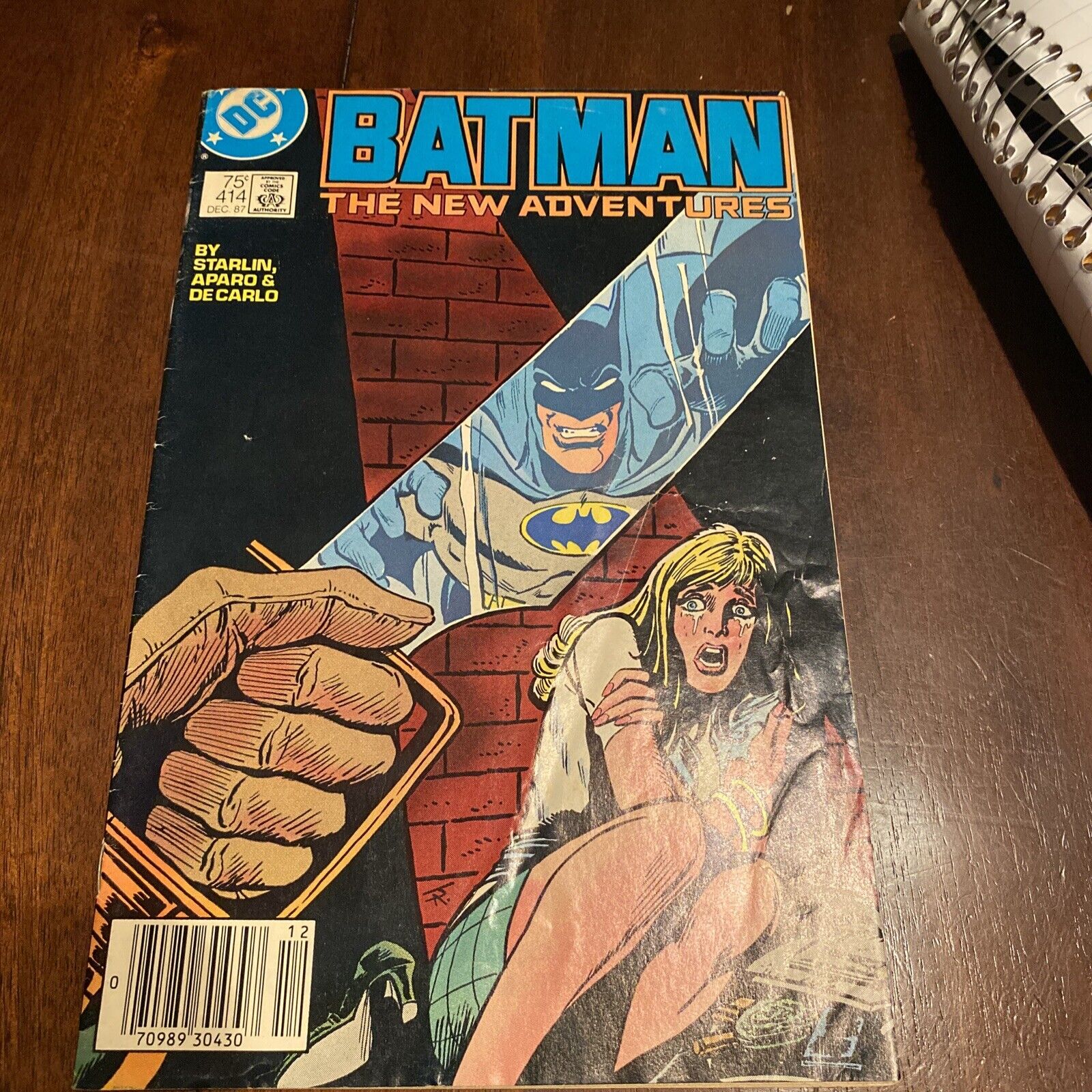 Batman #414 - DC Comics - 1987