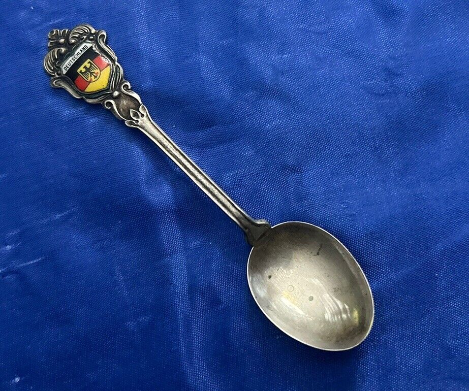 Vintage REU 800 Silver Deutschland Germany Souvenir Spoon