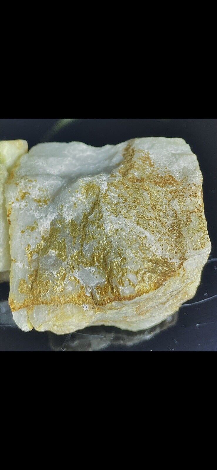 *BEAUTIFUL* Natural Clean Gold And White Quartz Ore Specimens Very Nice And RARE