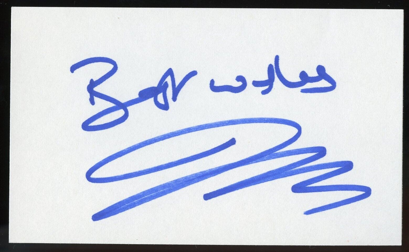 Jane Horrocks signed autograph 3x5 Cut British Actress in Absolutely Fabulous