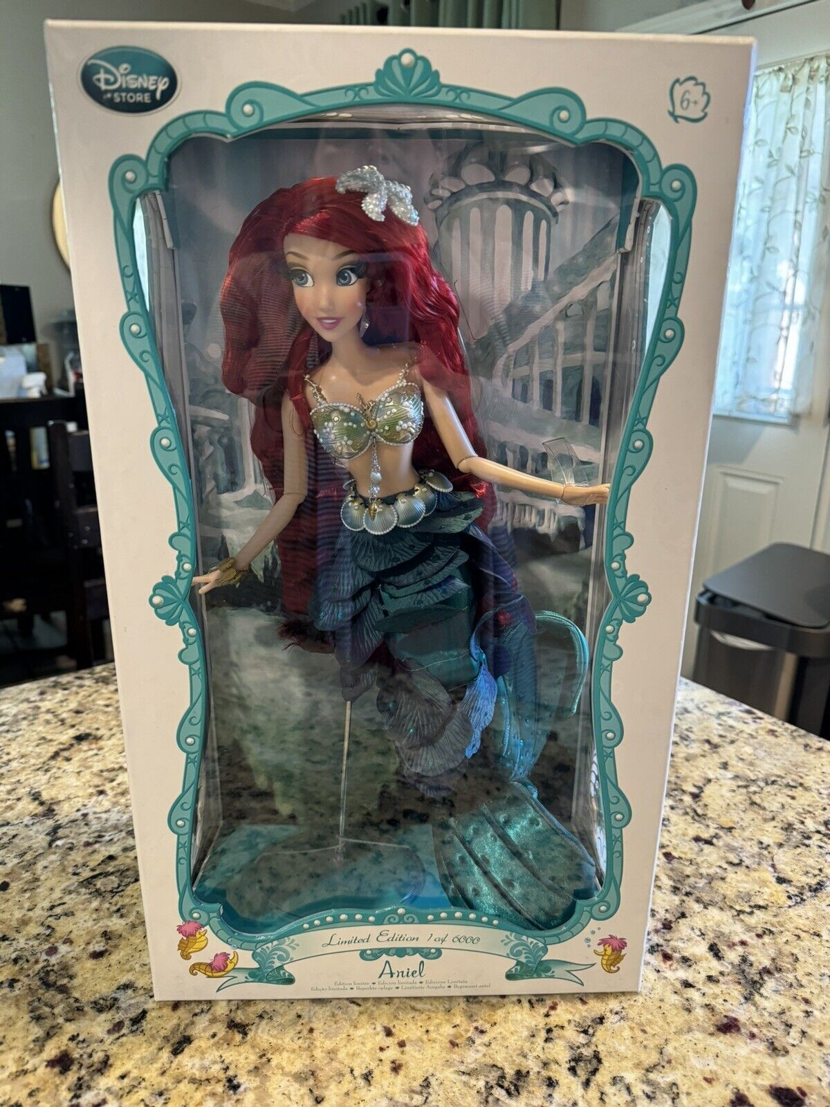 Disney Limited Edition Ariel 17” Doll