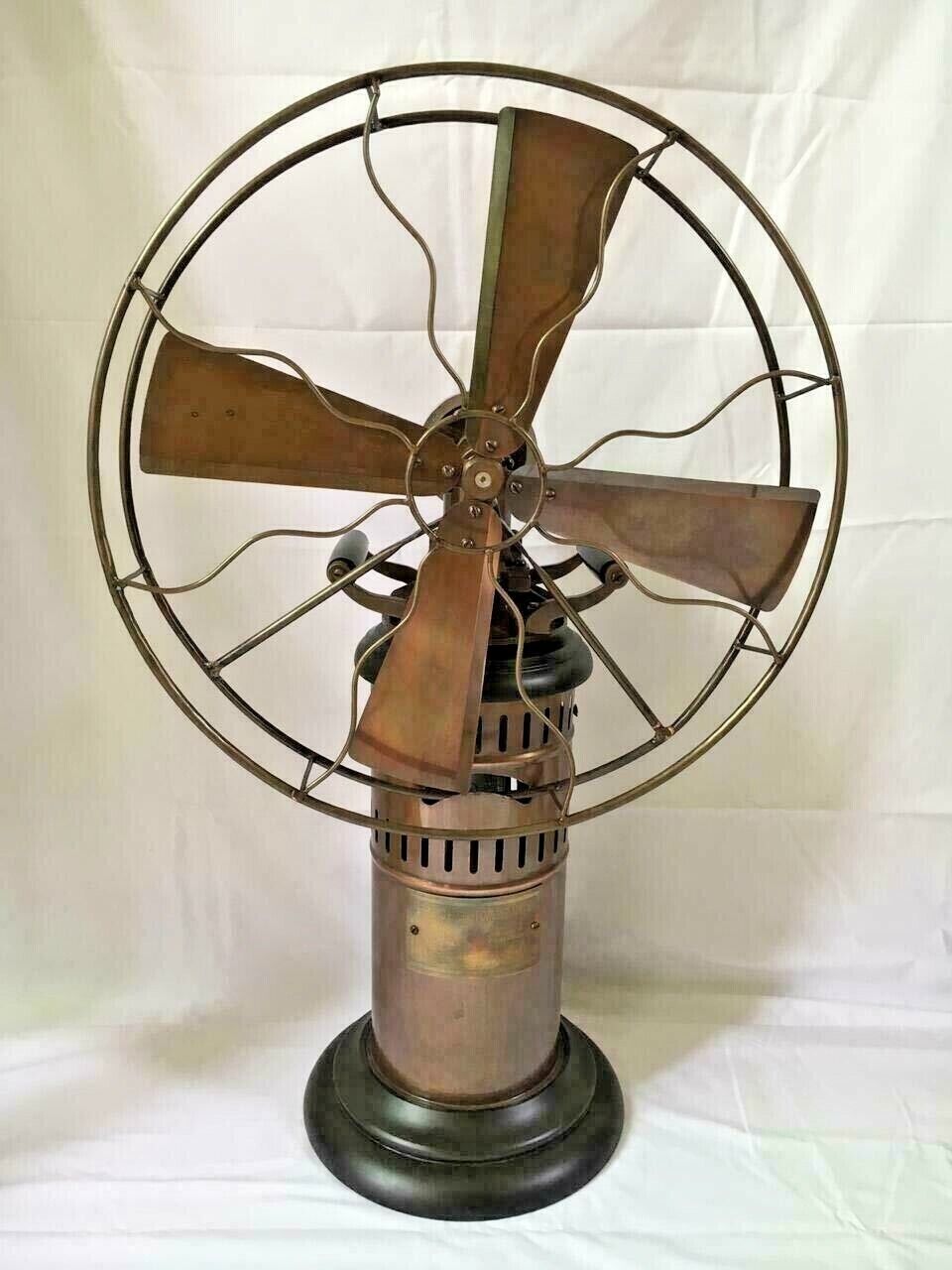 Steam Operated Antique Kerosene oil Fan Working Collectibles Museum Vintage
