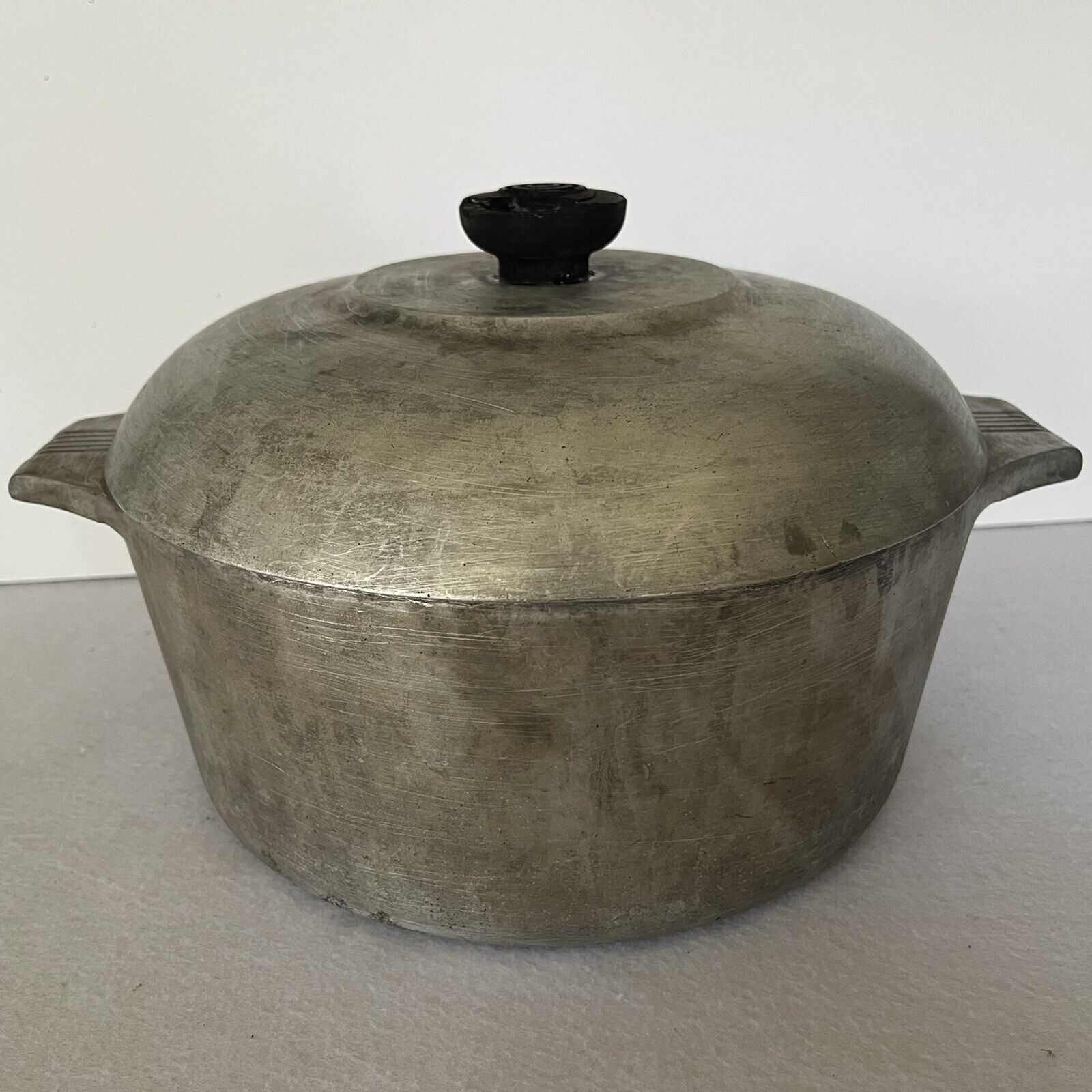 Vintage GHC Magnalite Dutch Oven Stock Pot Roaster And Lid 5 Quart 4.5L SEE READ