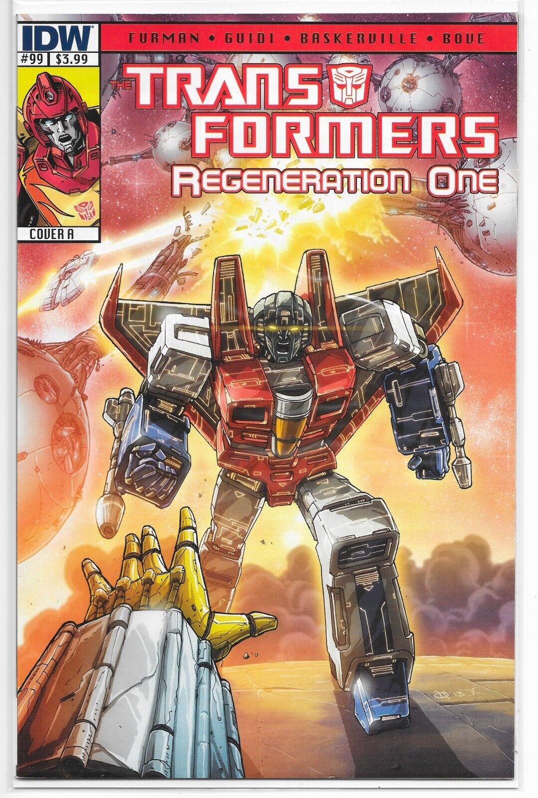 2012 IDW Transformers Regeneration One 99 A VARIANT Very Rare LOW PRINT RUN NM