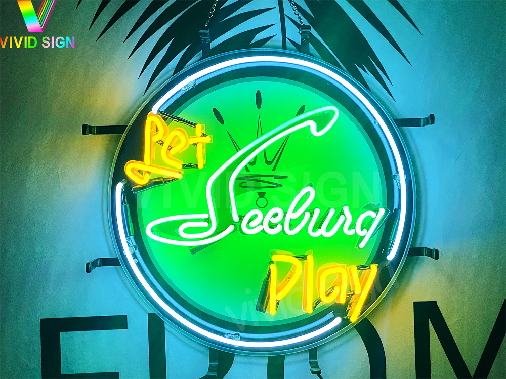 Let Seeburg Play Neon Light Sign Lamp With HD Vivid Printing 17\