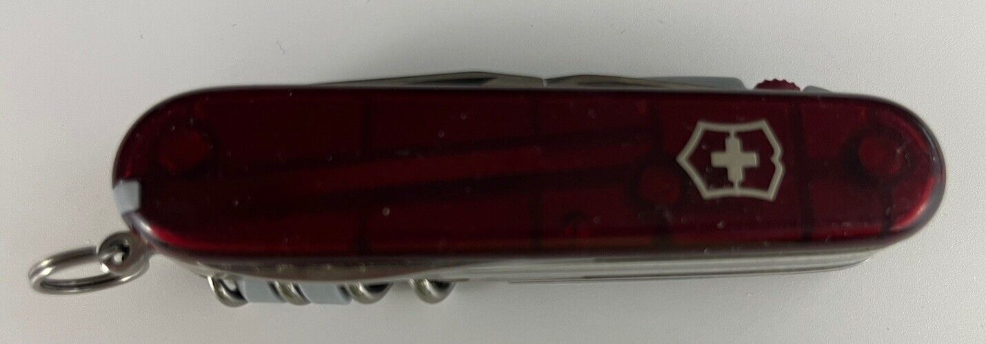 Victorinox Spartan Swiss Army Knife Multi Tool RUBY RED FAST SHIPPING