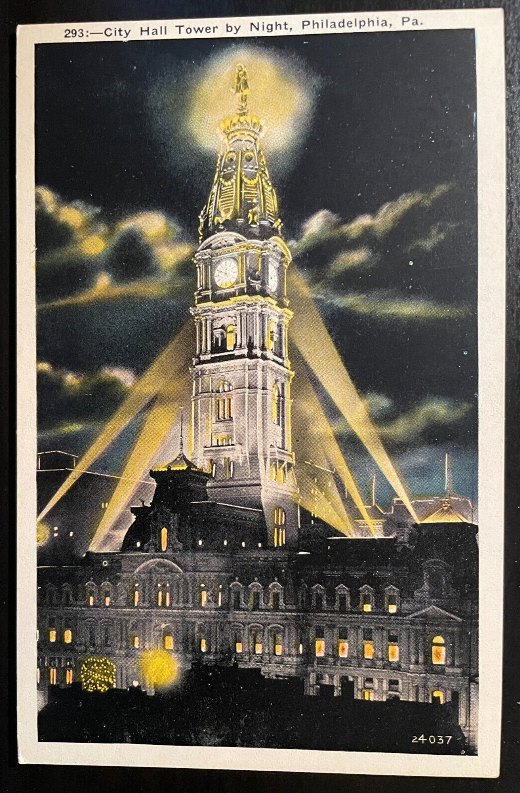 Vintage Postcard 1907-1915 City Hall Tower, Philadelphia, Pennsylvania (PA)