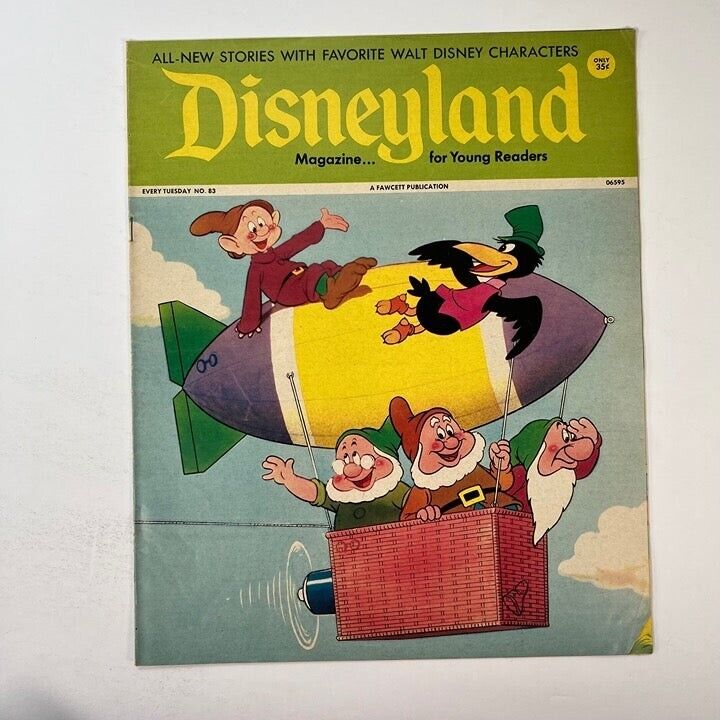 Vintage DISNEYLAND Magazine/comic No 83 -  Rare 1970s DisneyMania Item