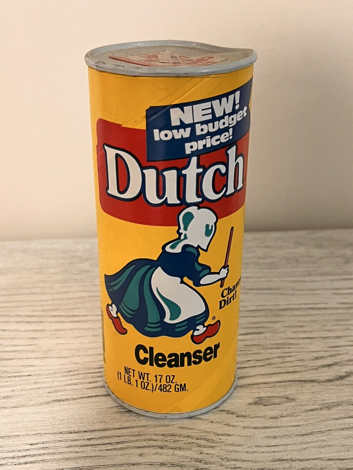 Vintage OLD DUTCH Powdered Cleanser  17 Oz. Unopened Can