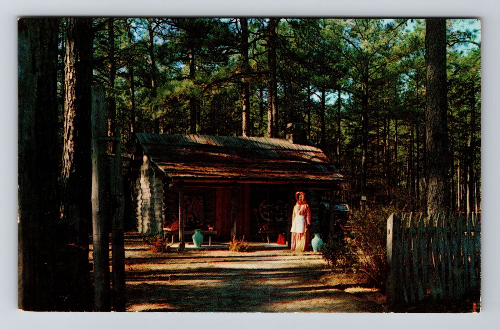 Pinehurst NC-North Carolina, The Woman's Exchange, Vintage Postcard