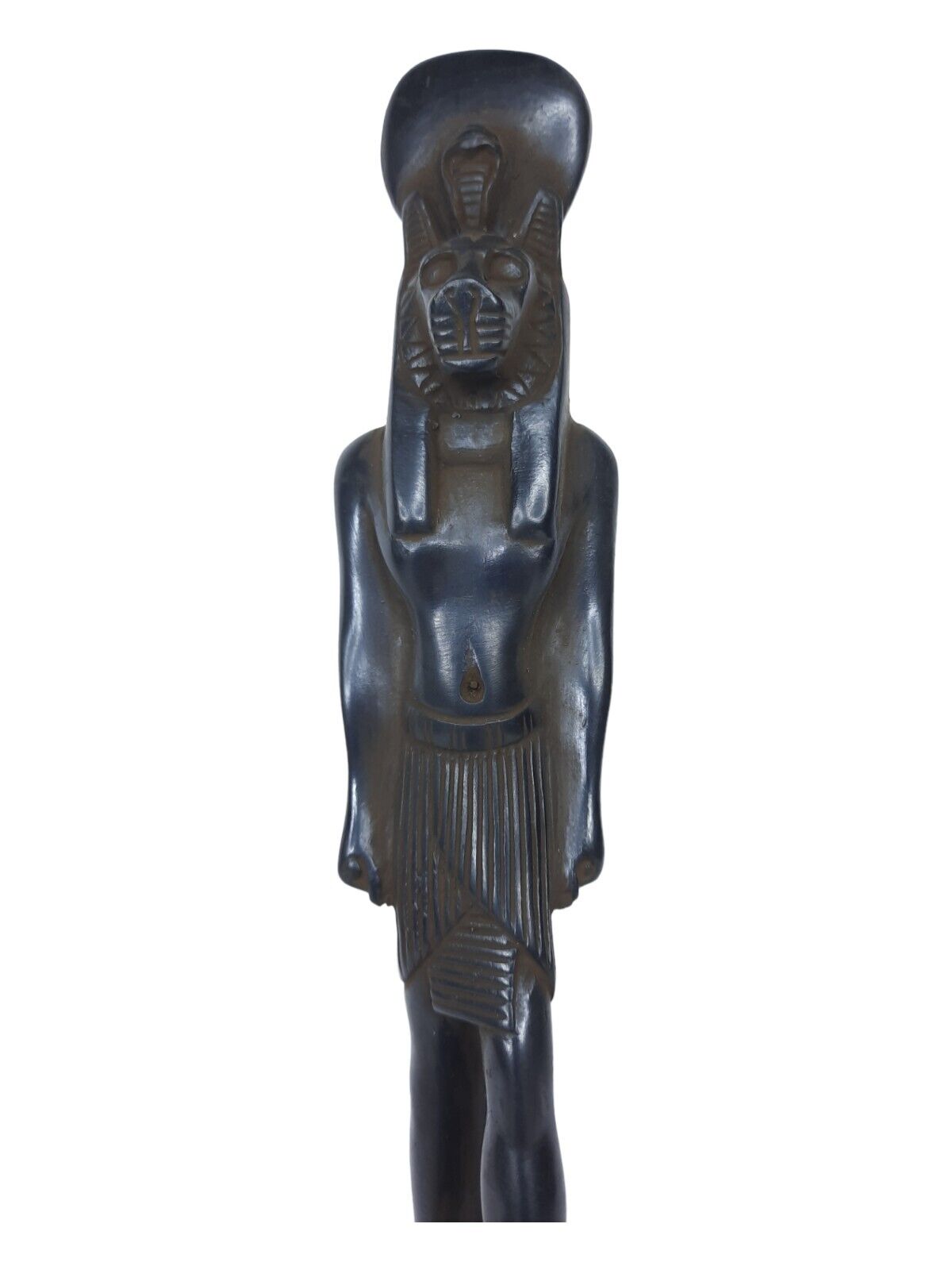 ANTIQUE ANCIENT EGYPTIAN STATUE Goddess Sekhmet Symbol Magic Hieroglyphic