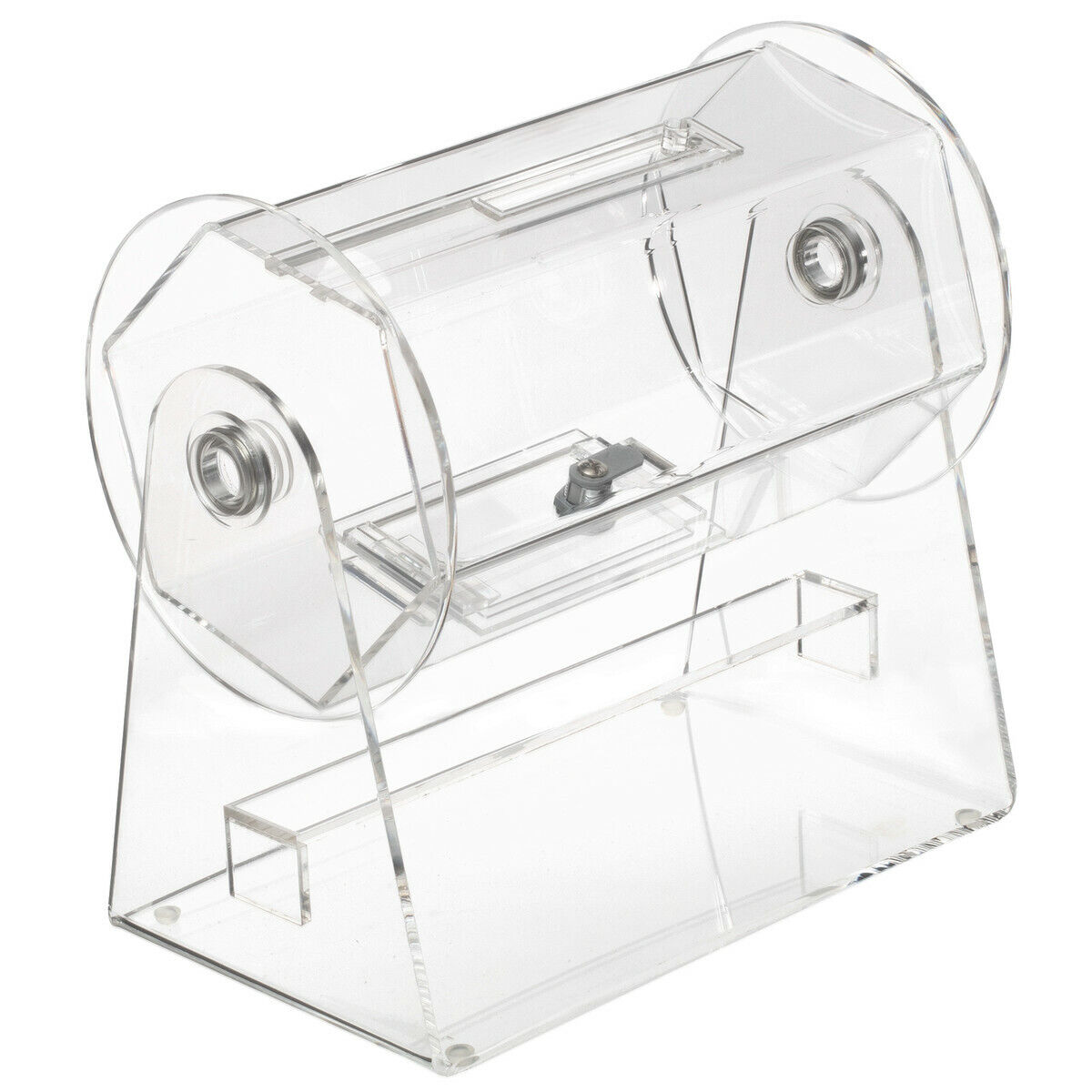 Small Acrylic Transparent Raffle Drum (Holds Approx. 2000 Tickets)