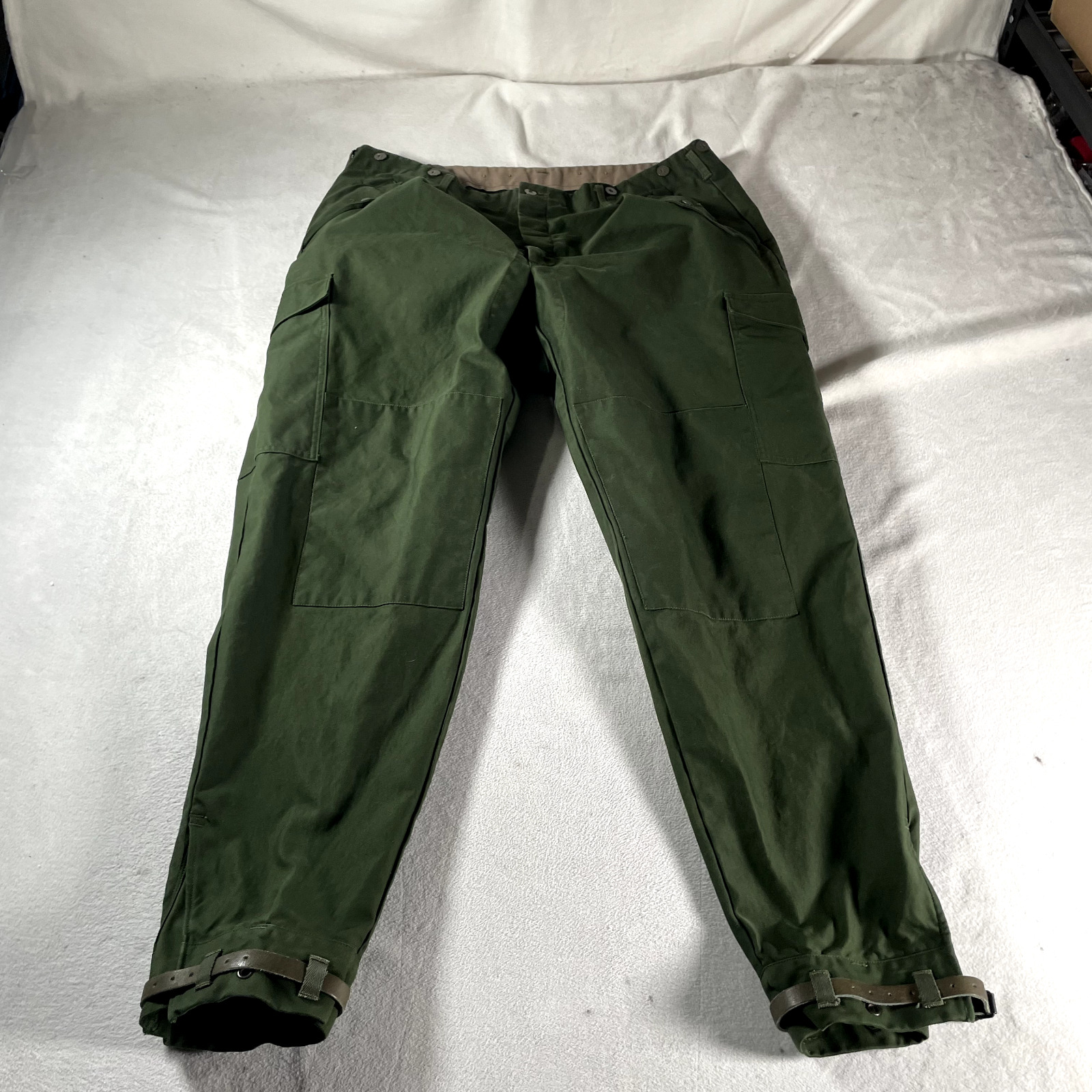 Vintage Swedish Military Pants Mens 42x32 Combat Trousers Equestrian Horse C 62
