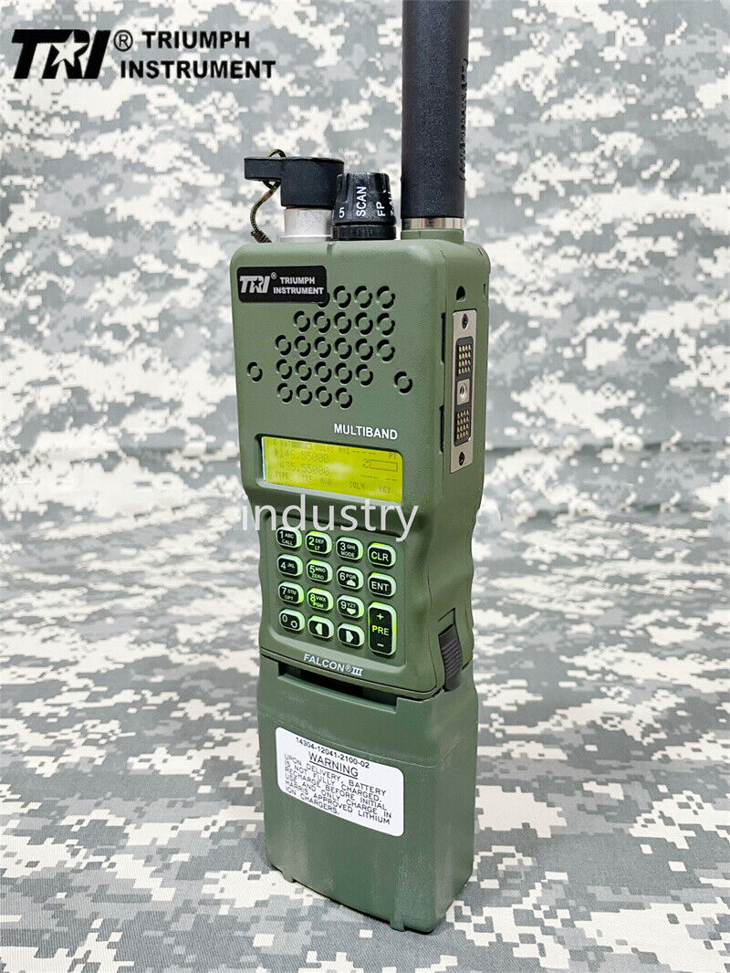 US TRI AN/PRC-152 Hi Power 15W 12.6V Aluminum Shell Multiband MBITR Radio 2023