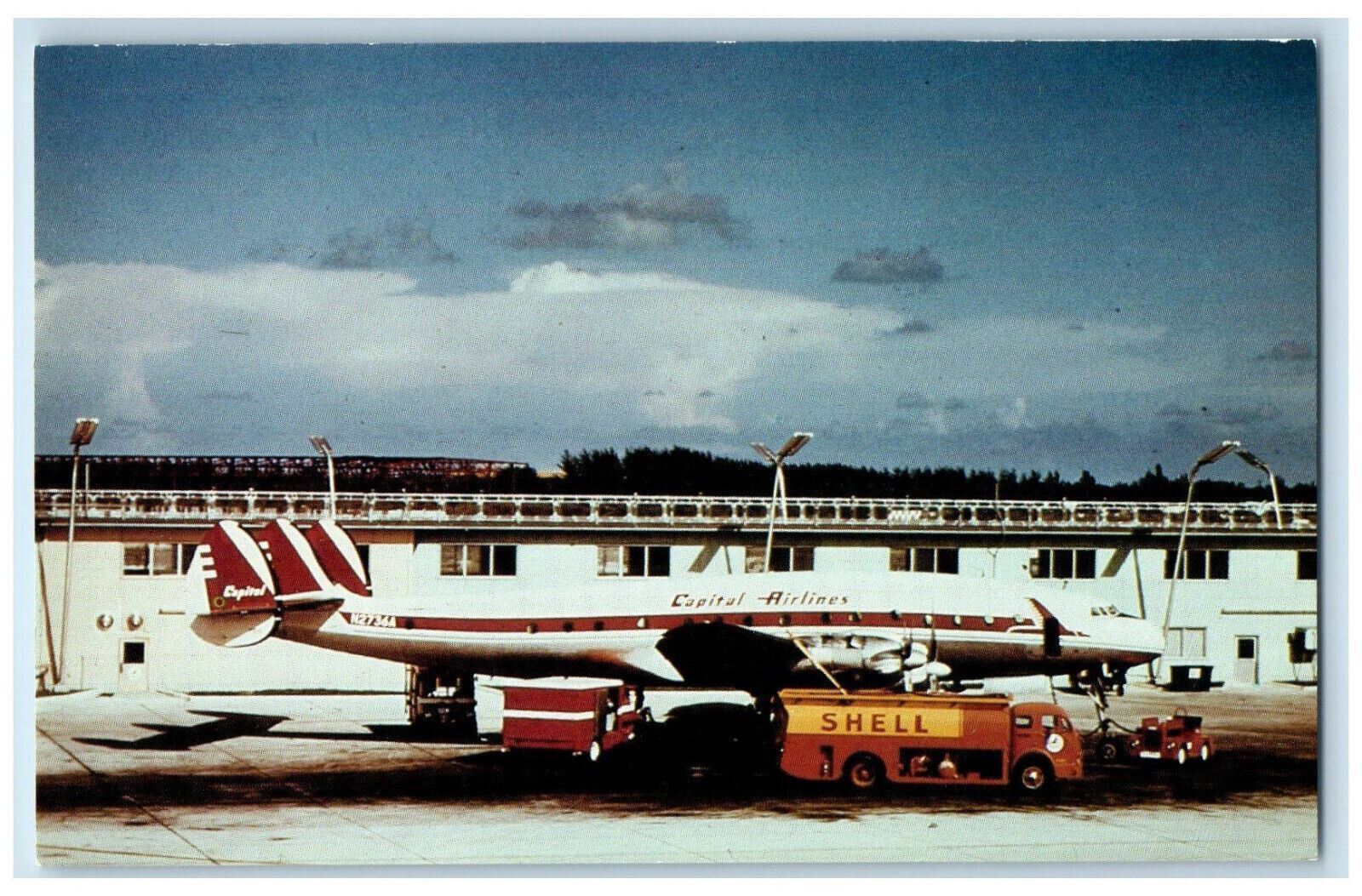 c1970s Capital L-049 Number 448 Historical Aircraft Vintage Postcard