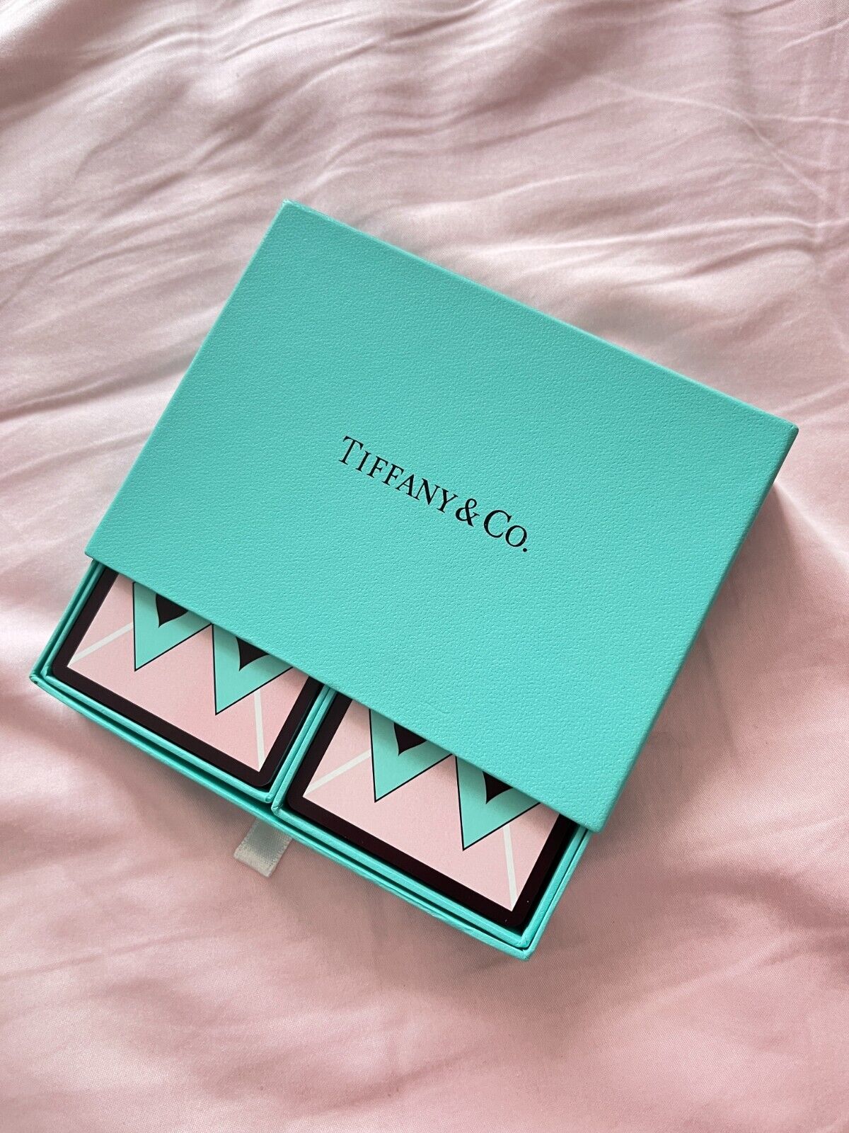 Tiffany and Co Poker Card Set- Brand NEW - Limited Edition