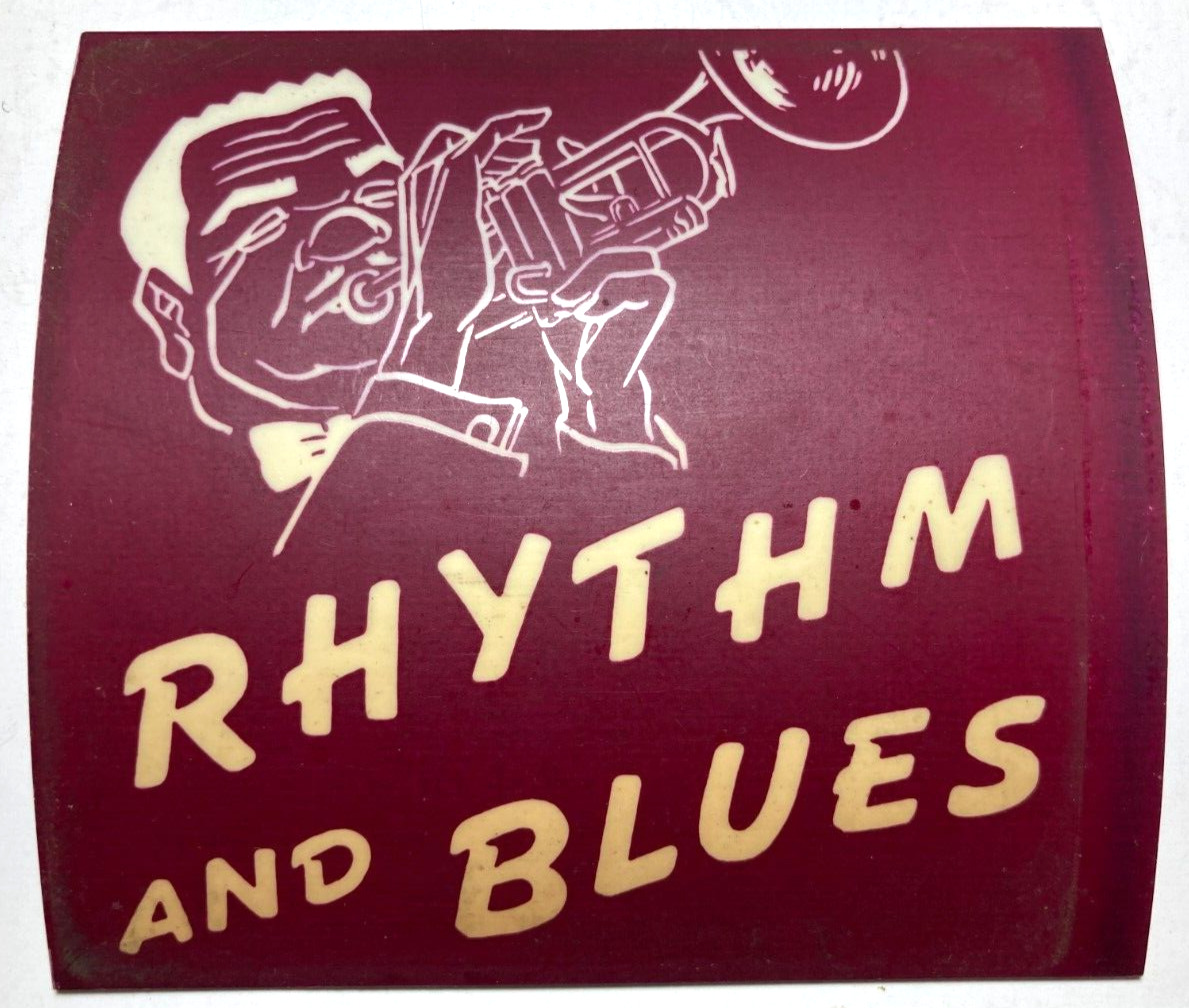 RHYTHM And BLUES Seeburg SELECT-O-MATIC Drum Program WINDOW V200 KD200 Vintage