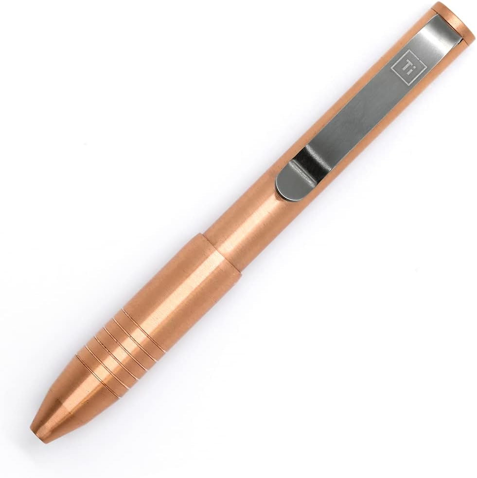 BIG IDEA DESIGN Copper Pocket Pro Pen (Red Tone)