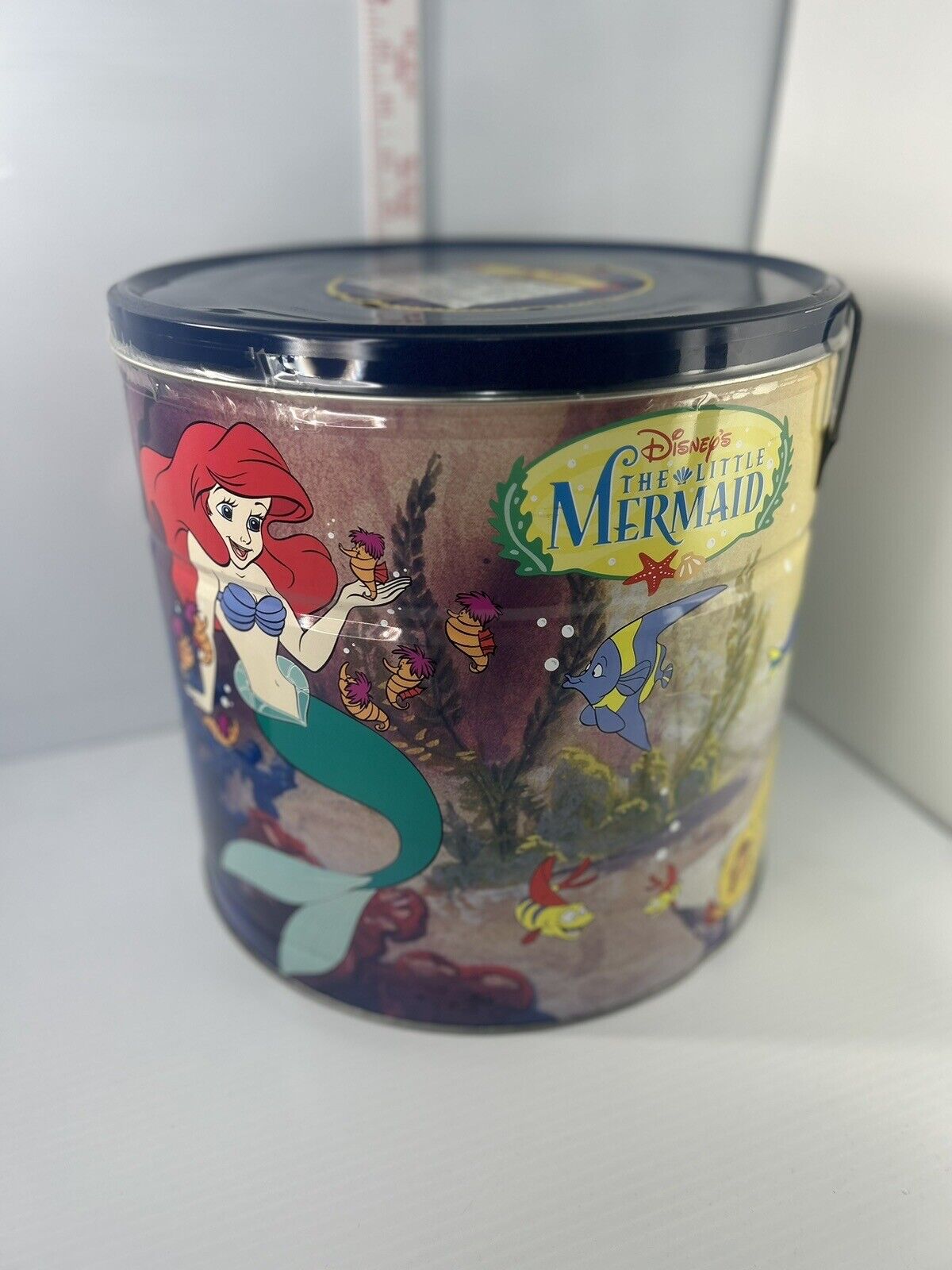 Rare Vintage The Little Mermaid Popcorn Tin *Golden Harvest Productions*