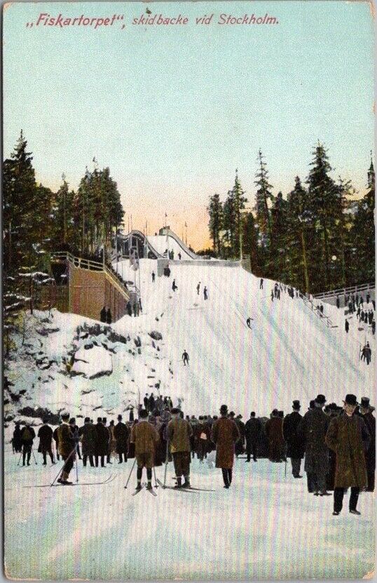 c1910s STOCKHOLM, Sweden Postcard \