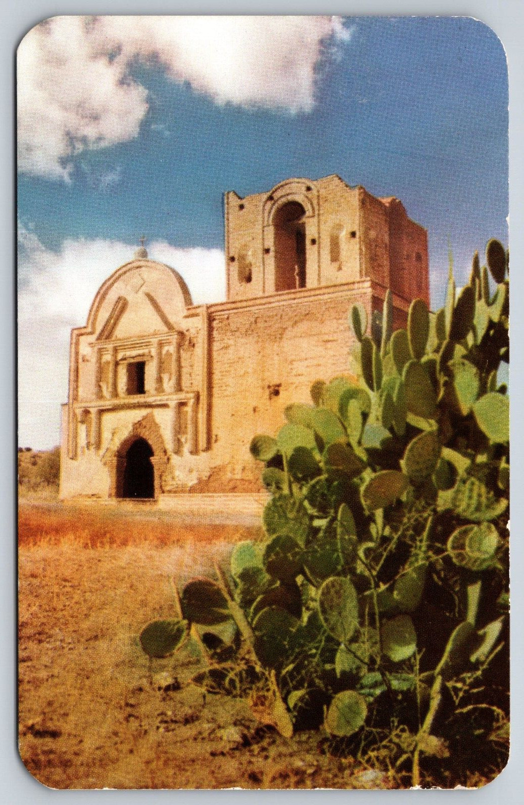 Postcard  Tumacacori Mission Hwy 89 Arizona  [en]