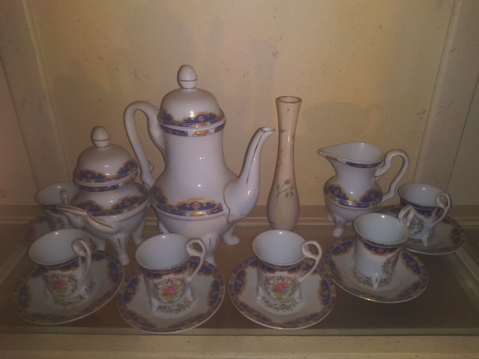 Vintage Gna Porcelain full Tea Set