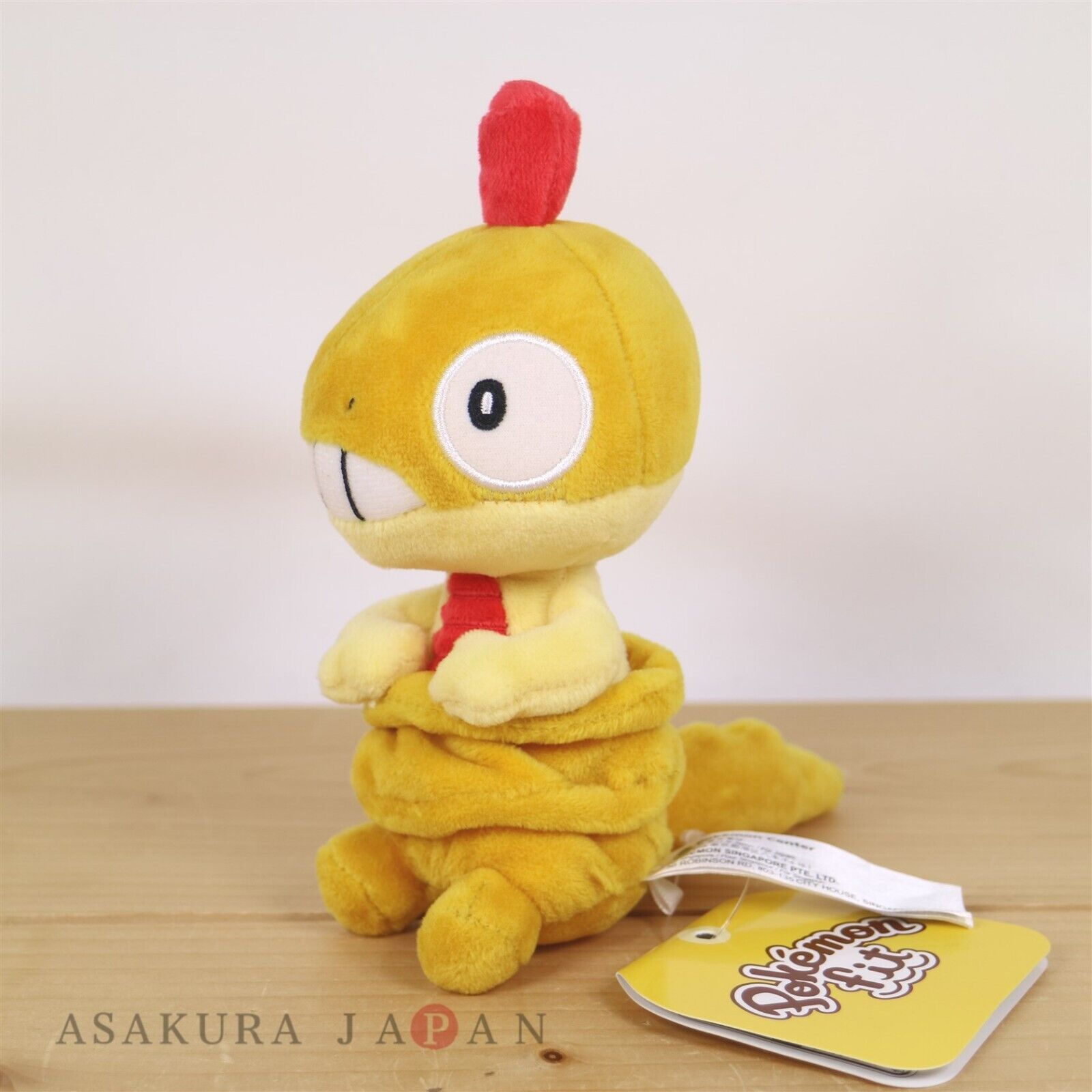 Pokemon Center Original Pokemon fit Mini Plush #559 Scraggy doll Toy Japan