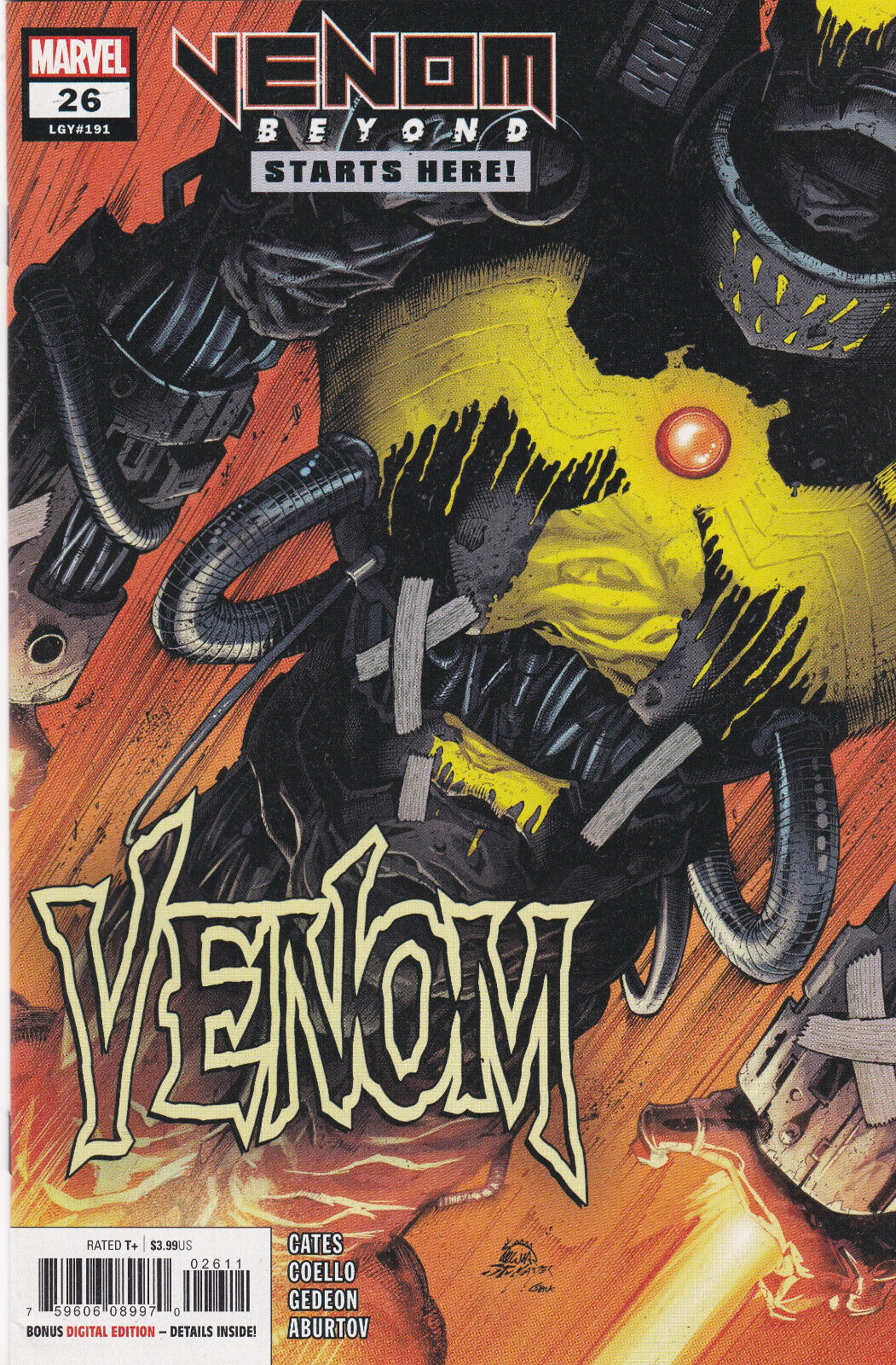 2020 Marvel Comics Venom #26 Legacy #191 Beyond Part 1 - 1st Appearance Virus