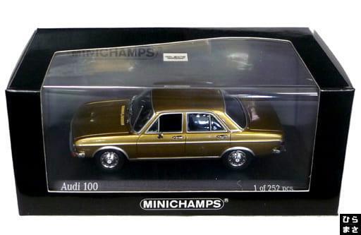 1/43 Audi 100 1969 (Gold) mini car