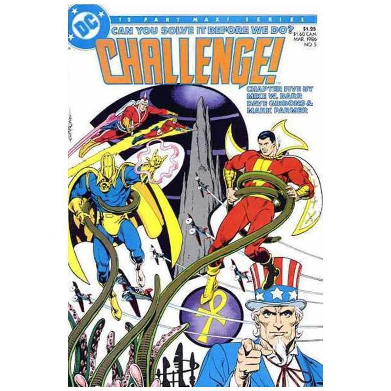 DC Challenge #5 in Near Mint condition. DC comics [c&