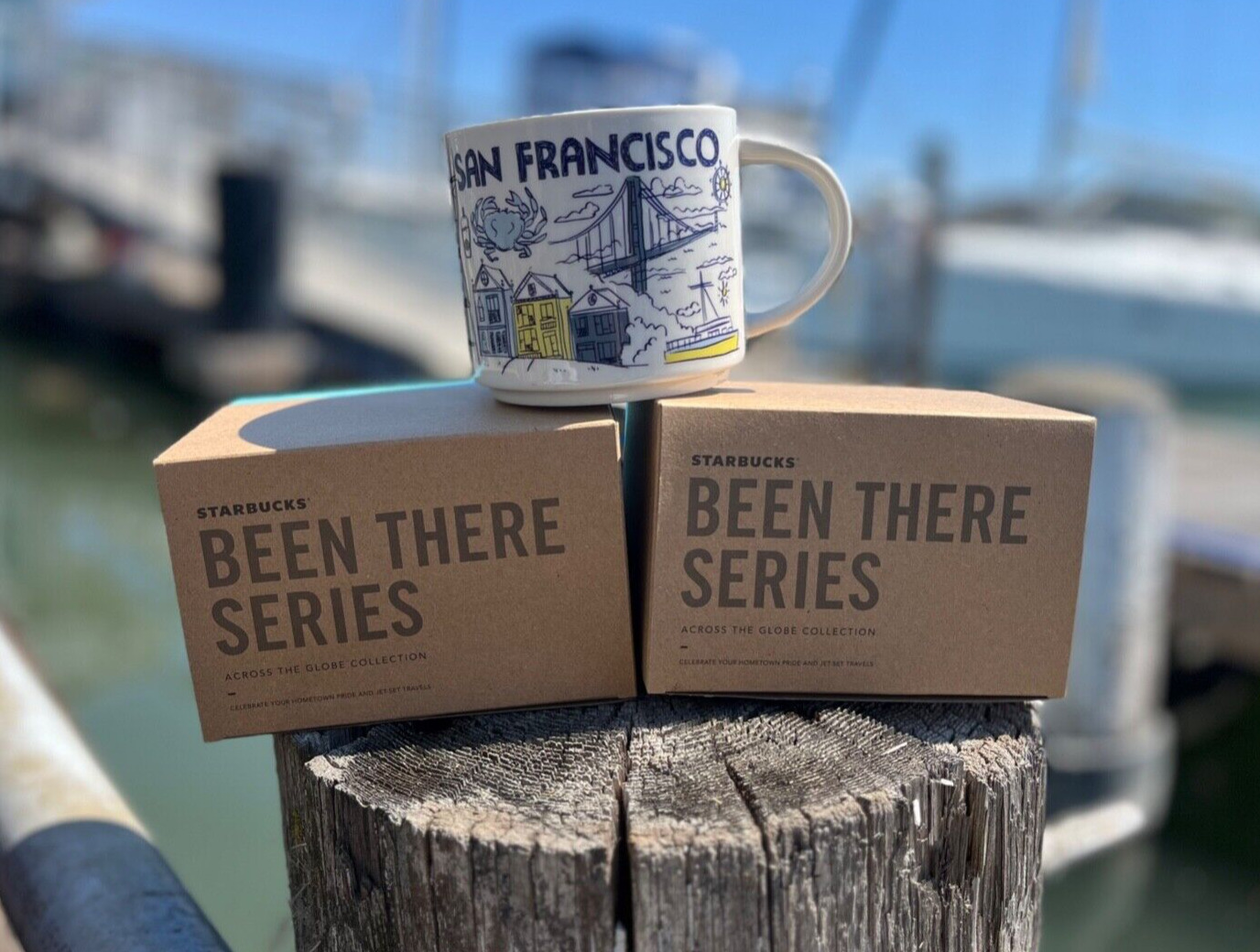 Starbucks SAN FRANCISCO Mug Been There Series Across The Globe Collection 14oz