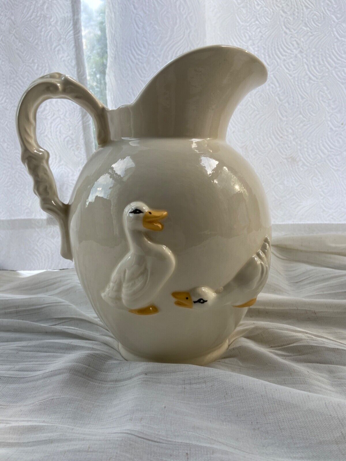 Vintage duck pitcher